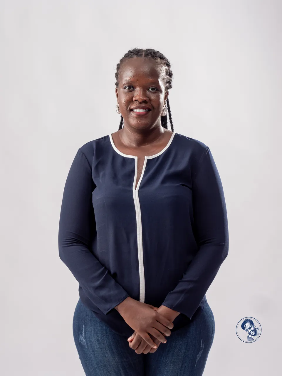 Portrait of Anena Sharon, business coach and founder, in Gulu City